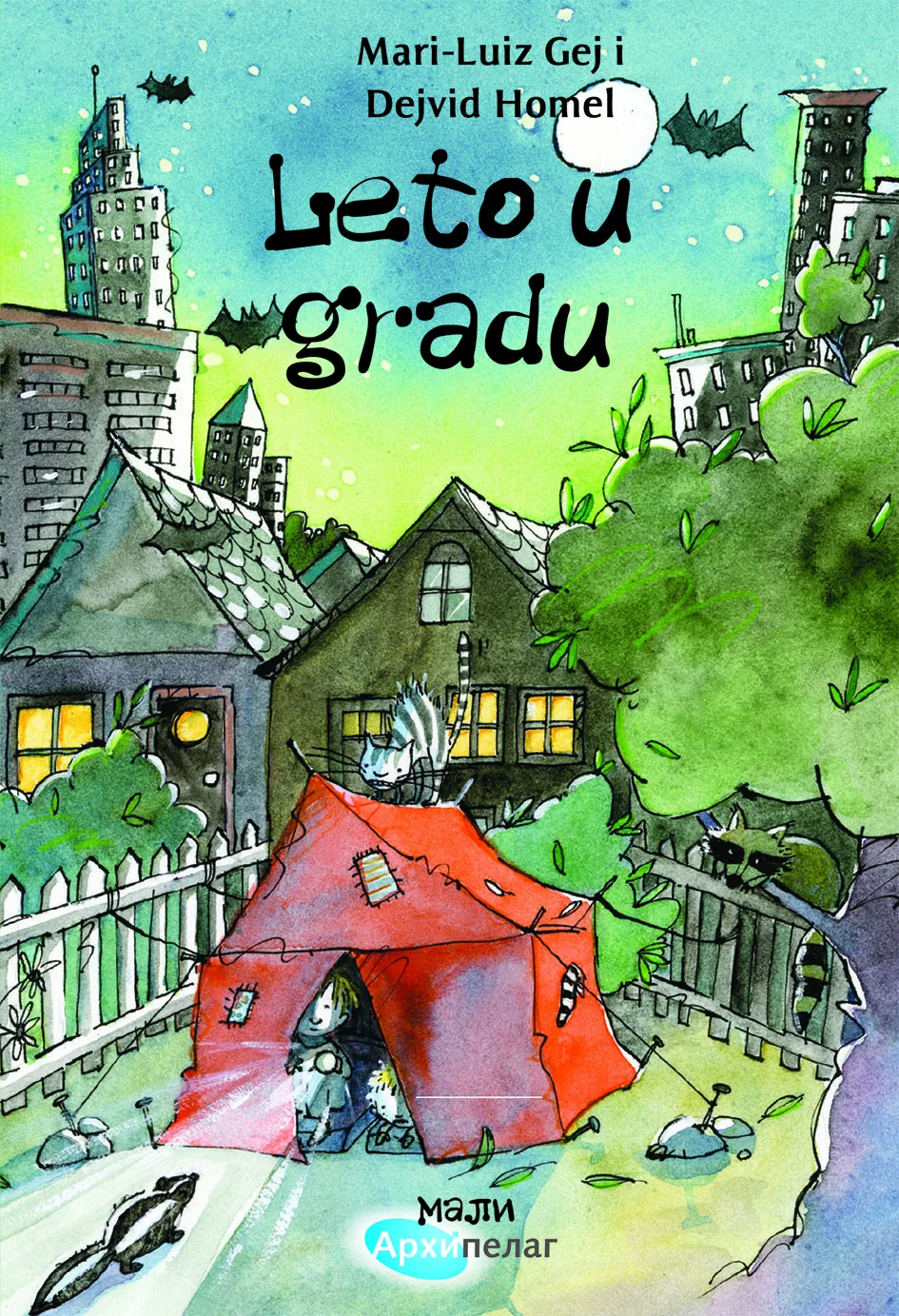 Ilustracija za tekst Novi roman za decu i mlade u izdanju Arhipelaga: Leto u gradu